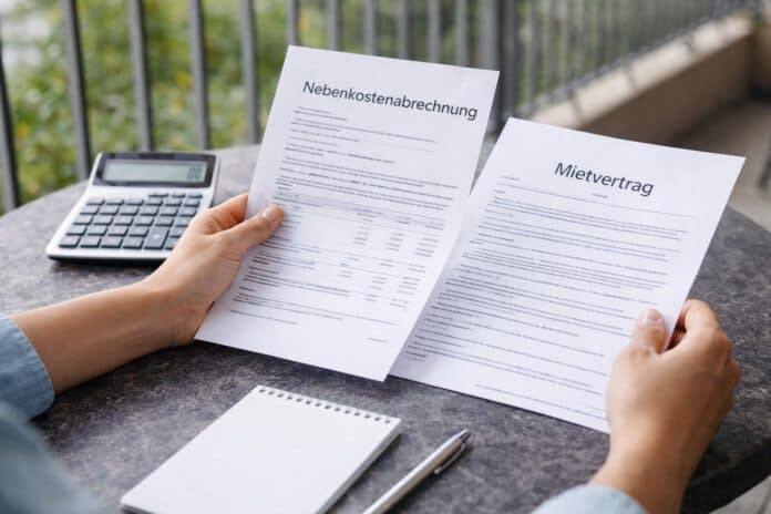 Nebenkostenabrechnung zu Hause prüfen