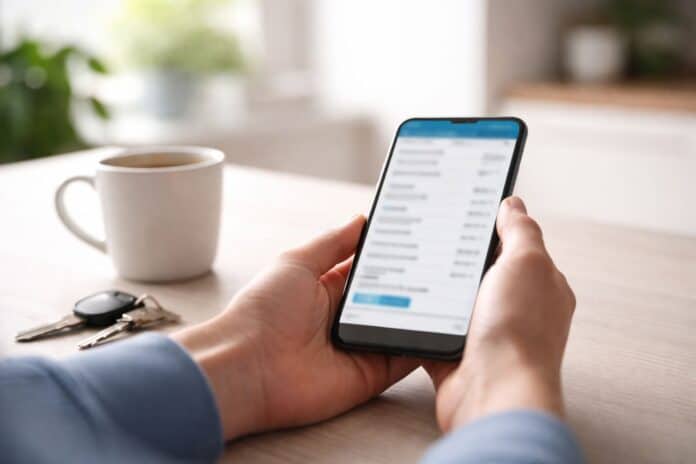 Preiserhöhung im Blick am Küchentisch