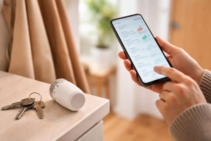 Vorauszahlungen im Blick behalten – Alltagsszene im Flur